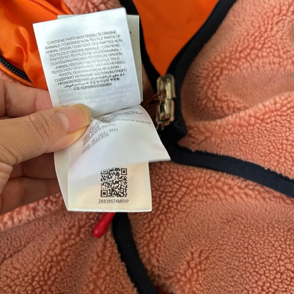 Moncler Kids polar fleece down Vest - Picture 10 of 10